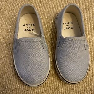 Janie and Jack boys slip on Sneaker - Size 6